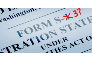 SEC Raises Questions on SPACs Use of Form S-3 Registration Statements